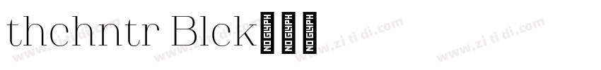 Athachantr Black字体转换